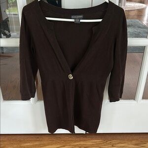 Banana Republic Chocolate Brown Cardigan🌿